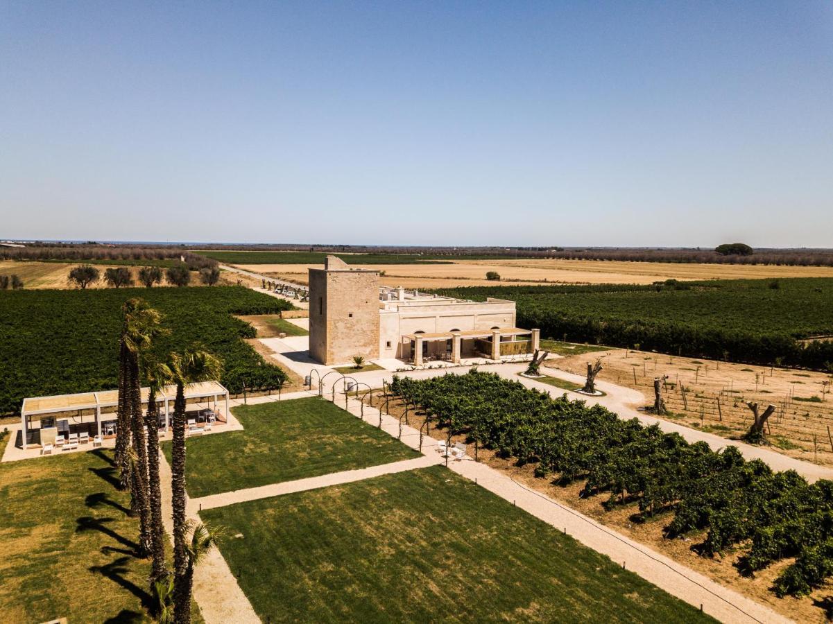 Masseria Torleanzi Wine Relais San Pietro Vernotico Eksteriør billede